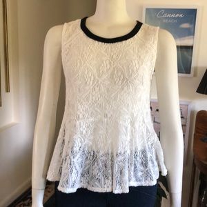 White Lace Top
